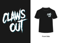 Claws Out Unisex Tee Black