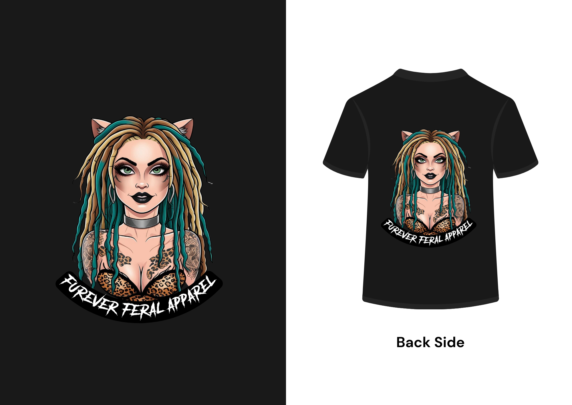 Claws Out Unisex Tee Black