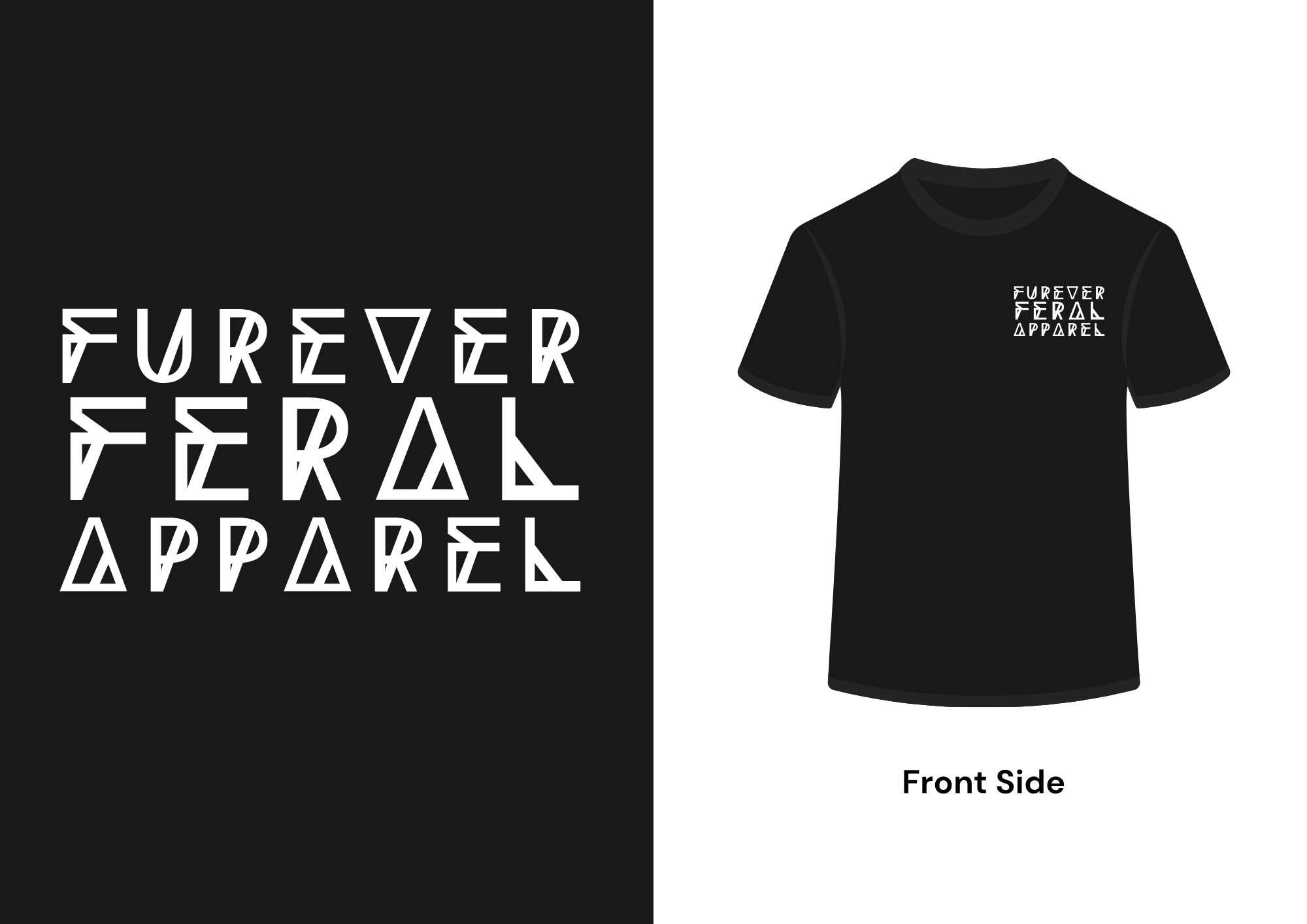 Feral Soul Unisex Tee Black